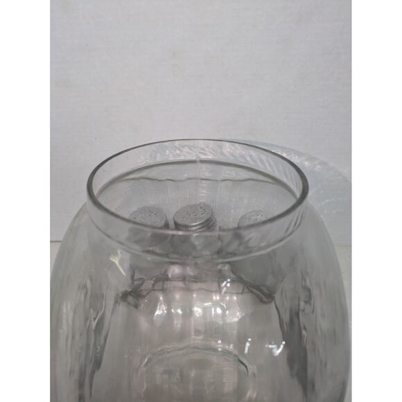 Vintage Hoosier S Embossed Glass Jar Set 3 Shakers‎ & Stand CTW Home Collection - Picture 6 of 11